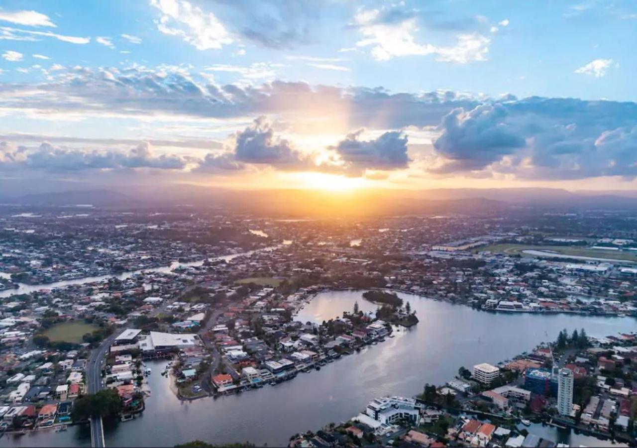 Sofitel Gold Coast Broadbeach Luaran gambar Aerial view of the Brisbane River