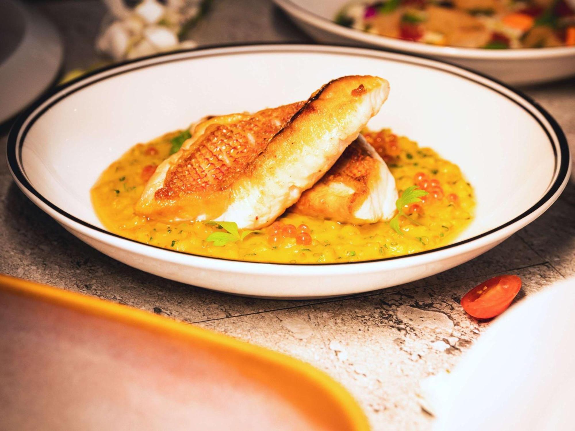 Sofitel Gold Coast Broadbeach Luaran gambar A plate of halwa puri
